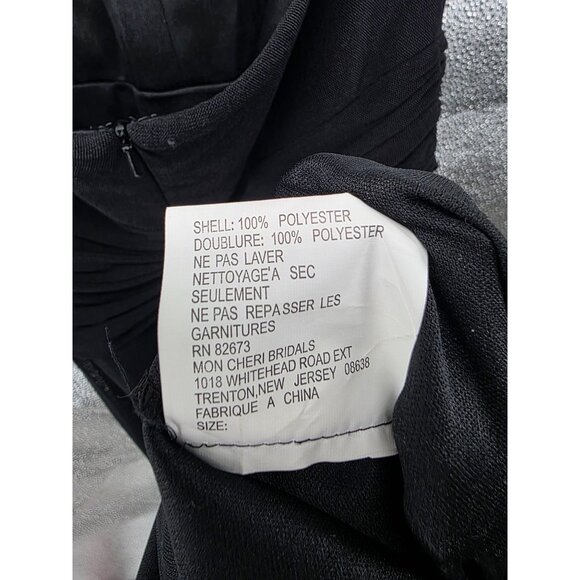 Black Halter Neck Formal Maxi Gown Elegant Evening Wear 10 - Picture 9 of 12